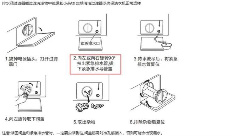 海尔滚筒洗衣机怎么清洗过滤器游戏截图