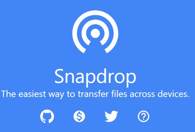 snapdropnet传输文件缩略图