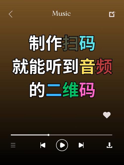 怎样把二维码上的音频下载下来图标