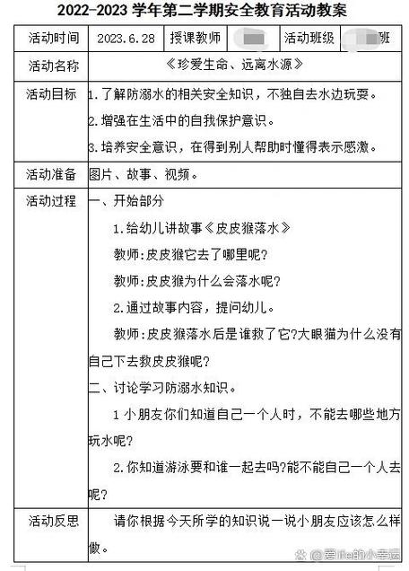 幼儿园大班安全教案缩略图