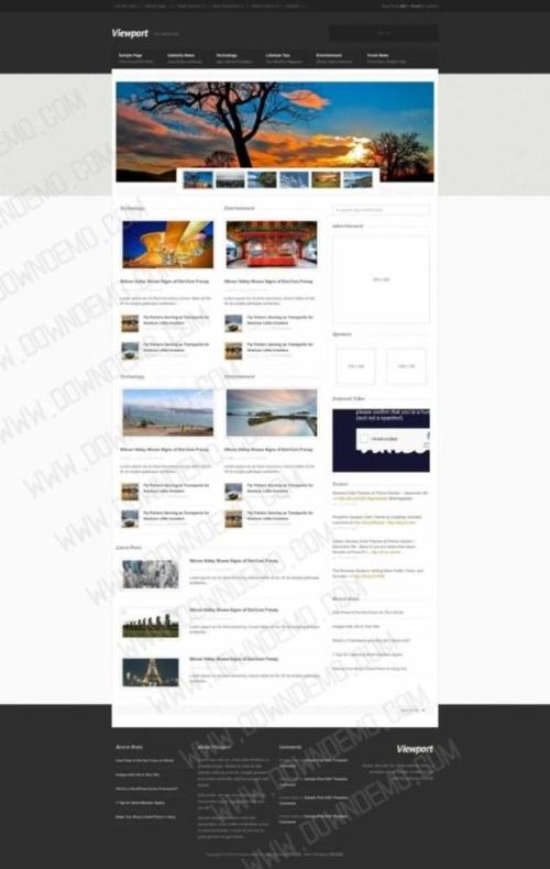blog博客网站游戏截图