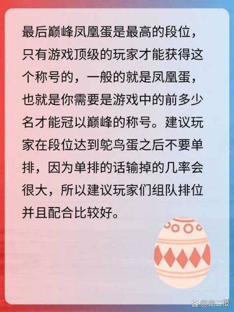蛋仔派对段位表缩略图