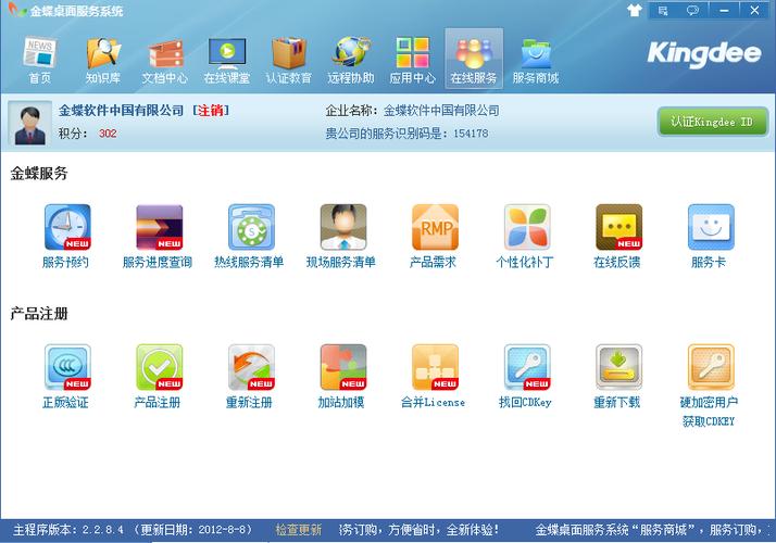 金蝶软件系统缩略图