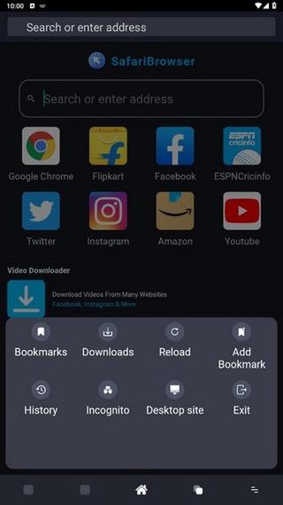 safari网页全屏无顶部栏缩略图