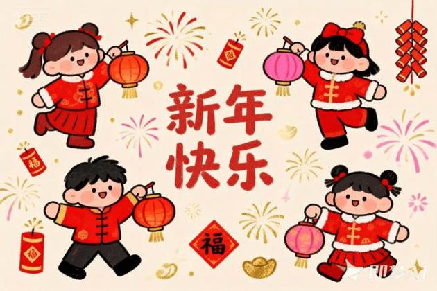2026春节画简单又漂亮缩略图