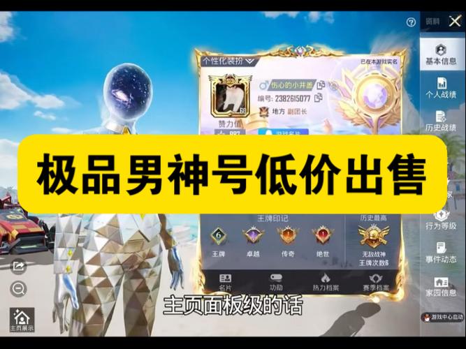 查找和平精英ID的方法游戏截图