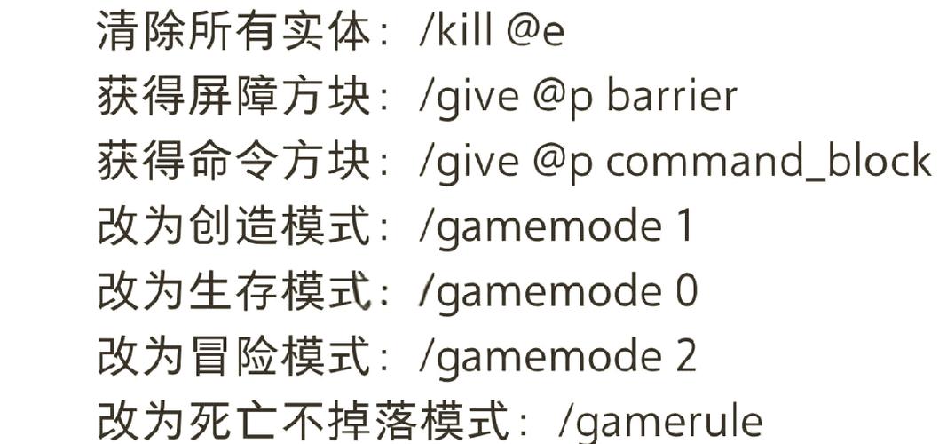 我的世界mm指令代码缩略图