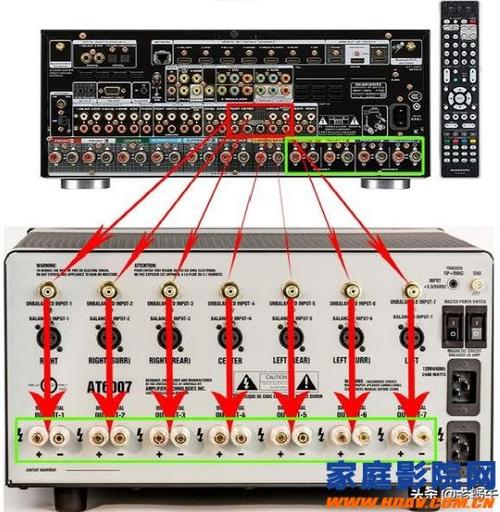 后级功放接前级功放示意图缩略图