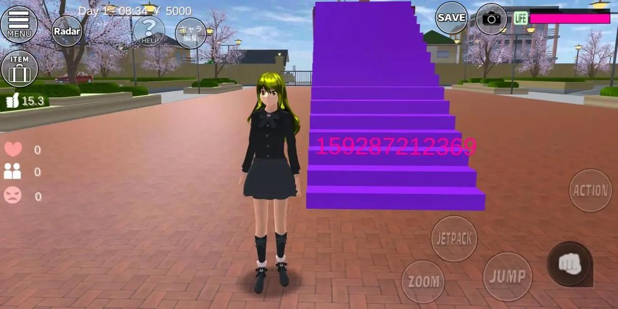 樱花校园英文版2024modff缩略图