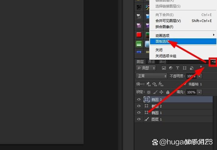 ps文字图层不显示缩略图