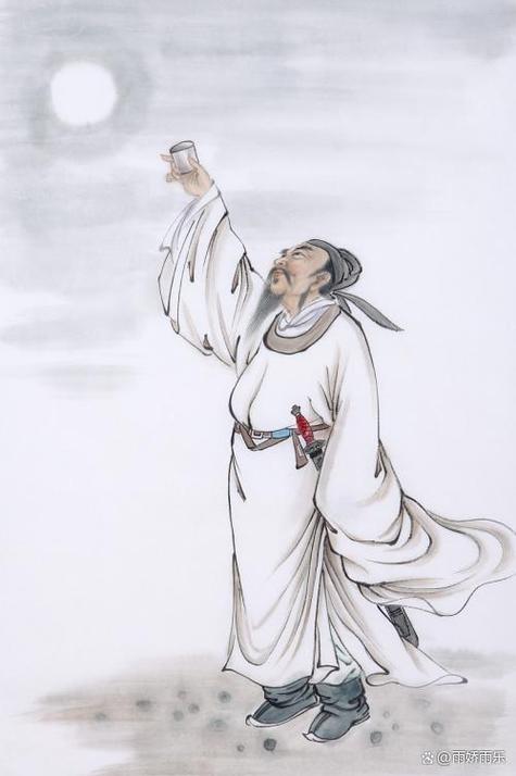 李白黑白图片缩略图