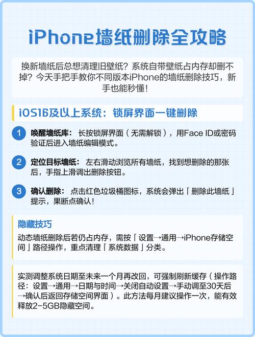 苹果手机设置过的墙纸怎么删除缩略图