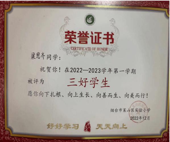 十好学生奖状内容游戏截图
