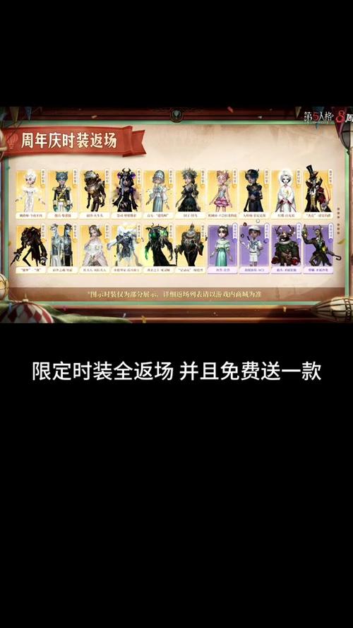 第五人格皮肤价格表缩略图