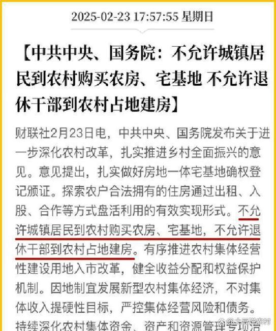 2025宅基地确权新规缩略图