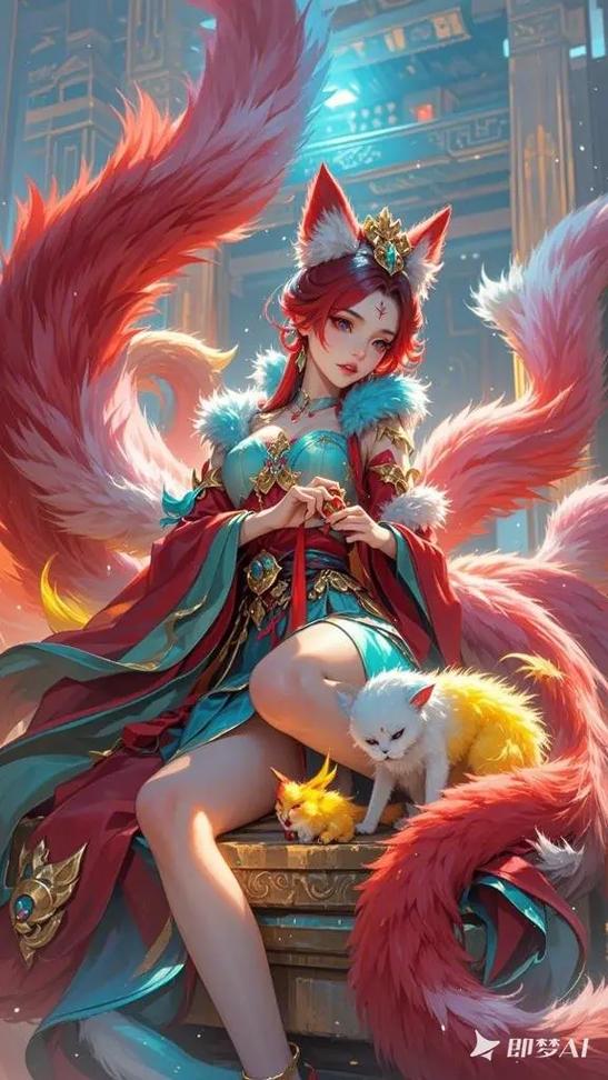 九尾天狐和九尾妖狐图片游戏截图