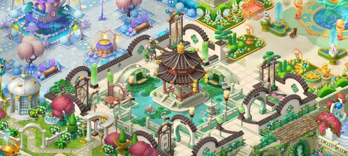 梦幻花园21亿星星版游戏截图
