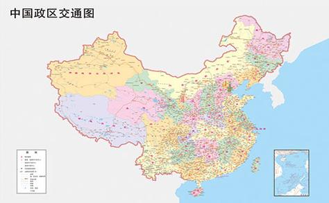 中国交通电子地图高清版大图缩略图