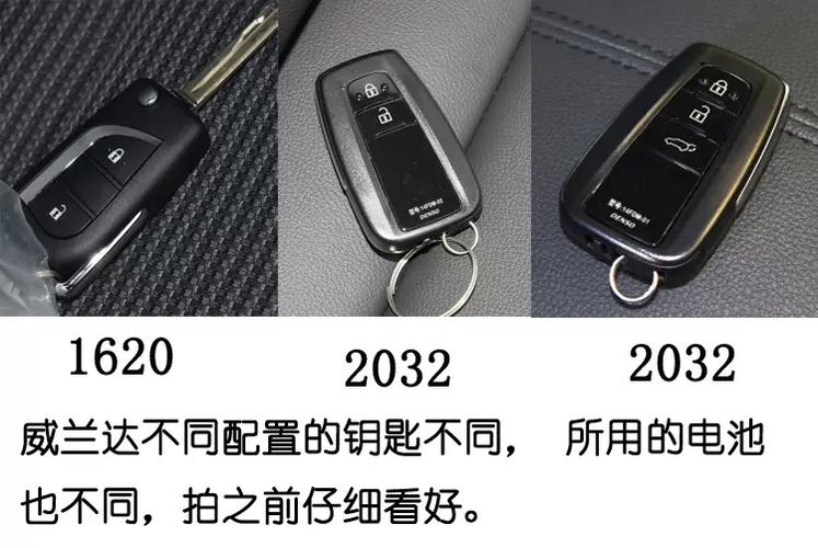 丰田车钥匙电池型号缩略图