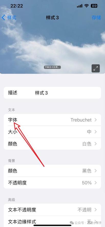苹果字体怎么改字体样式缩略图