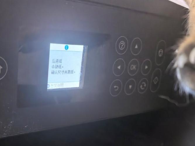 打印机有纸却一直显示缺纸缩略图