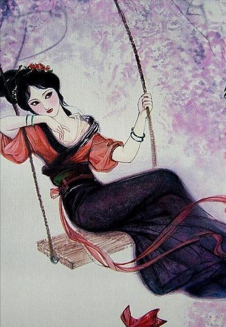 秋千影落梧桐院缩略图
