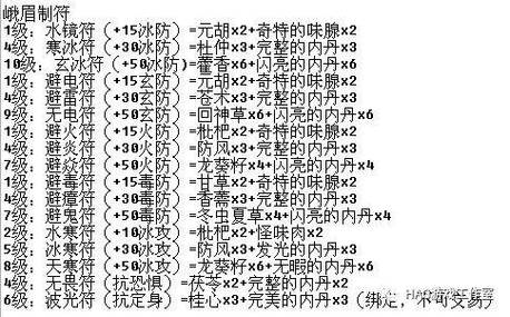 天龙八部各门派师门药游戏截图
