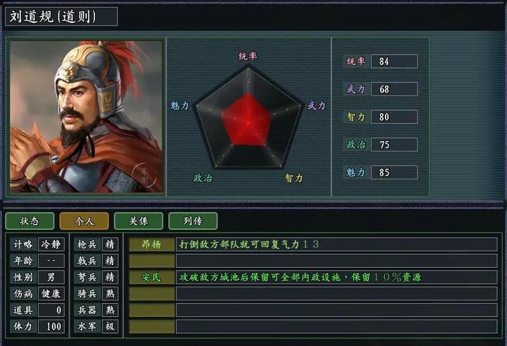 三国志11武将组合攻略缩略图