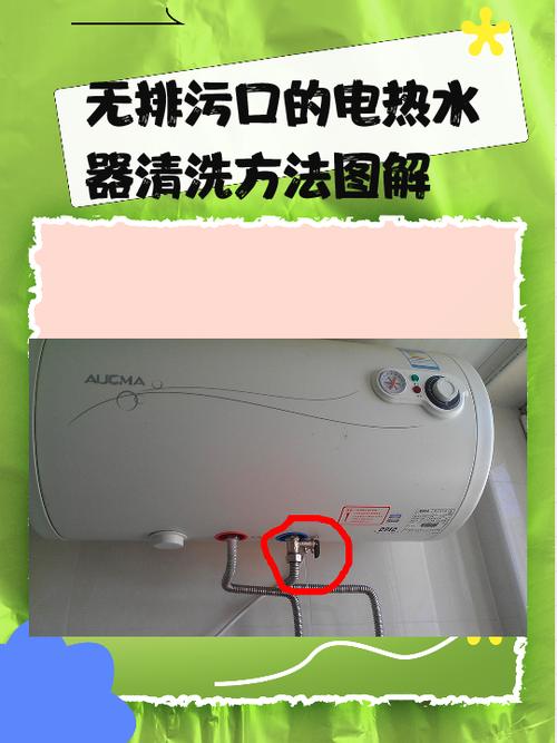 无排污口热水器清洗图解缩略图