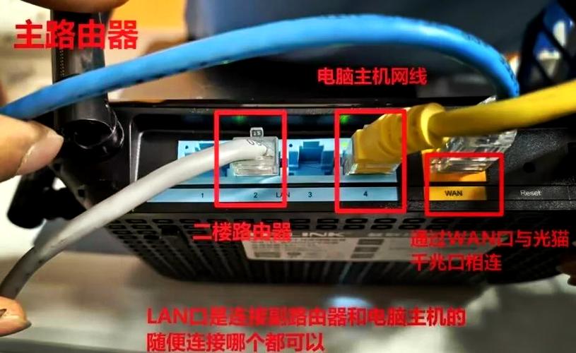 路由器的接口怎么插图标