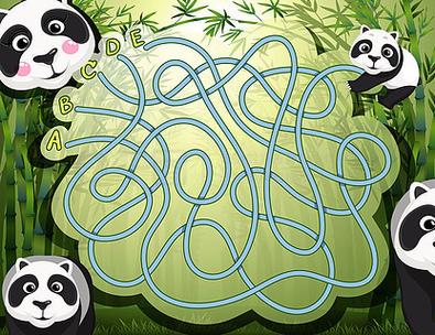 有熊猫和竹子的消消乐游戏缩略图