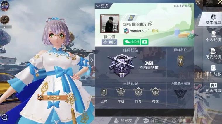 和平精英吃鸡id游戏截图