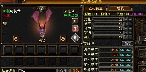 天龙八部资质5000的体力宝宝缩略图
