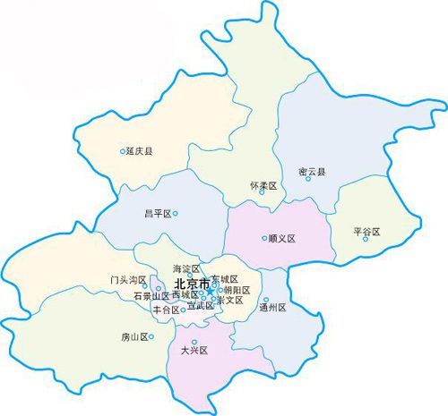 北京地图北京地图缩略图