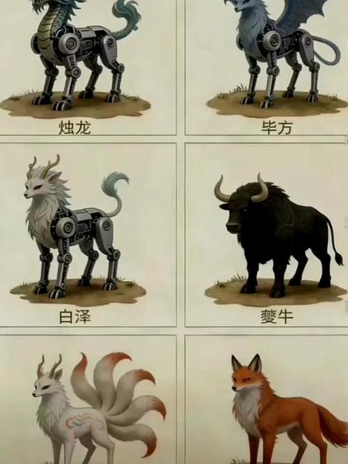 山海经异兽75种名字图标