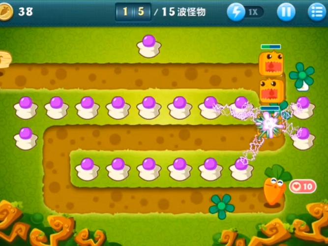 保卫萝卜285关金萝卜游戏截图