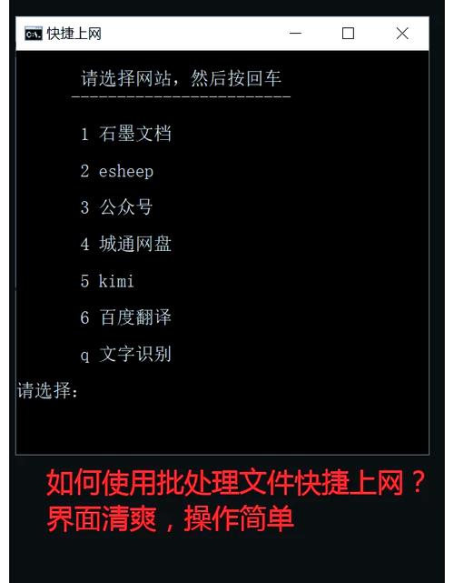 批处理文件一闪而过缩略图