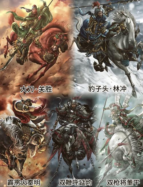 五虎枪武将搭配缩略图