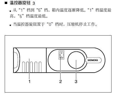 西门子老冰箱温度调节缩略图