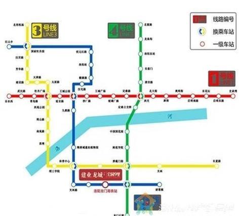 洛阳市3号线地铁规划图缩略图