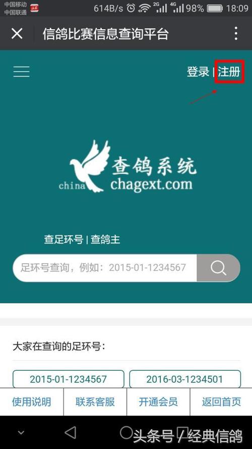 鸽子环查成绩查询缩略图