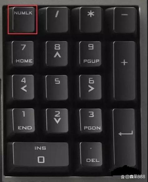 电脑键盘按不出数字按哪个键缩略图
