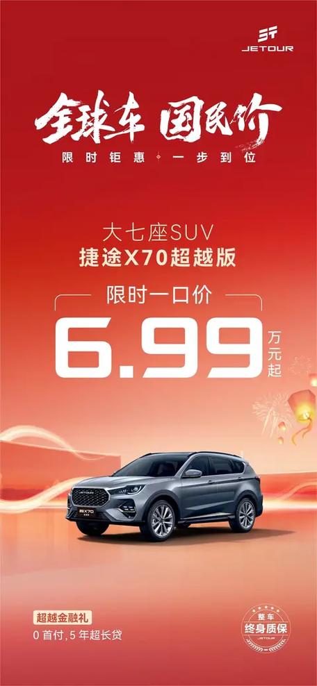 捷途x70落地价多少钱缩略图