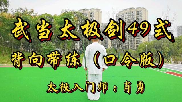 武当49剑背向口令缩略图