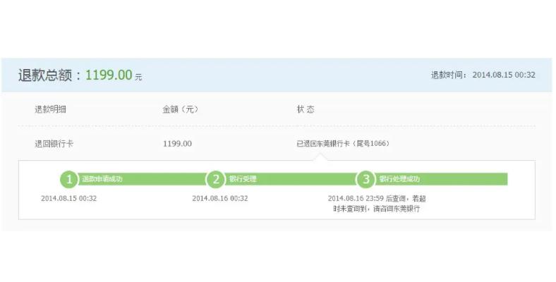 退款成功但是钱没到银行卡缩略图