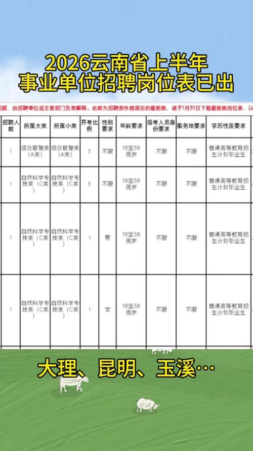 2026上半年事业编岗位表缩略图