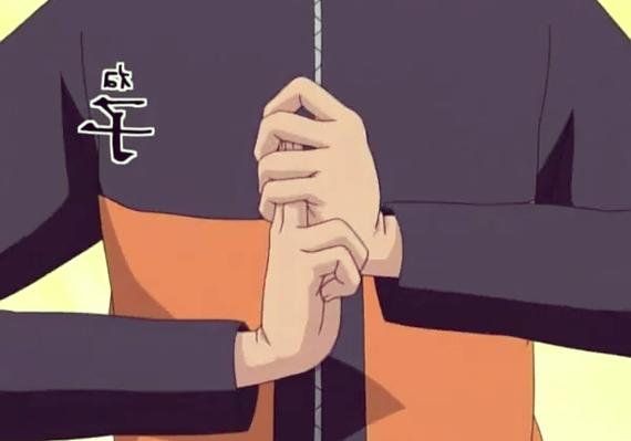 女忍者训练师忍术手势