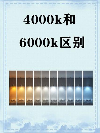 色温4000k和6000k的区别缩略图