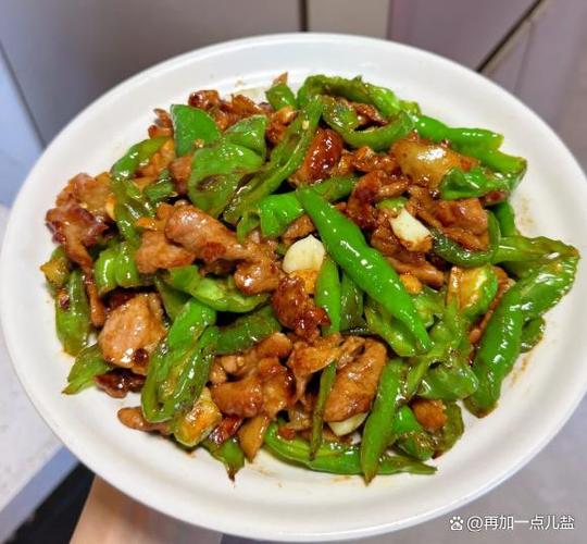 青椒炒肉片的家常做法游戏截图