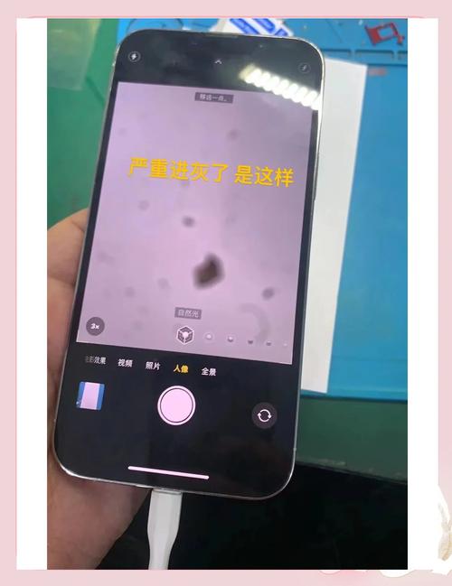 苹果X前置摄像头模糊缩略图